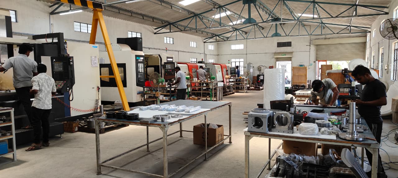 Chennai manufacturing floor — machining in progress